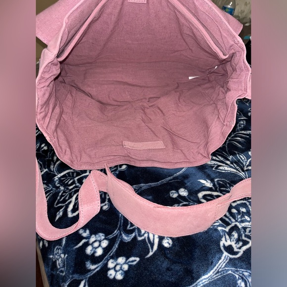 NWT! Free People Zahara Suede Messenger Bag - Picture 13 of 15